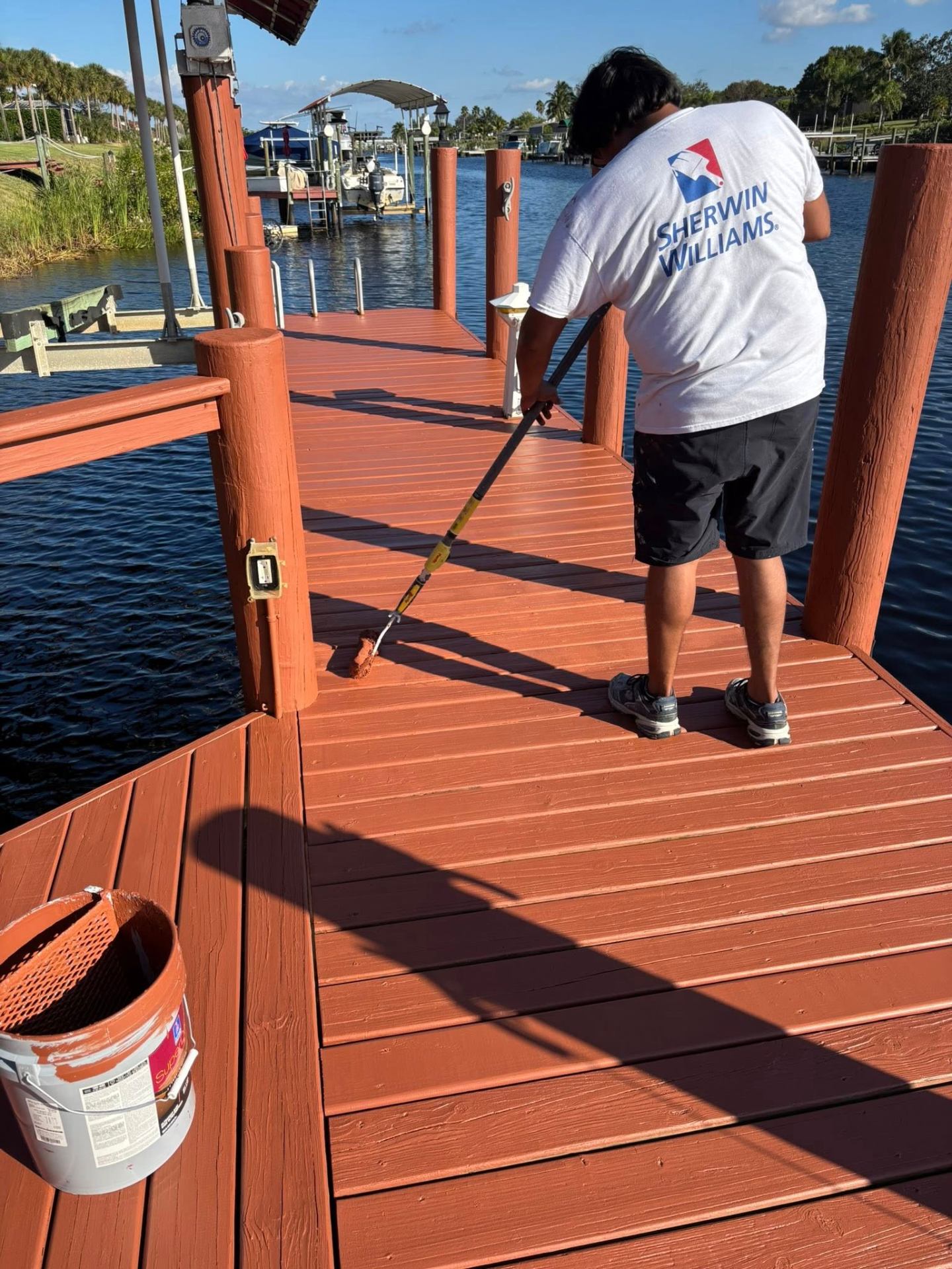 Staining (Docks, Decks & Fences)